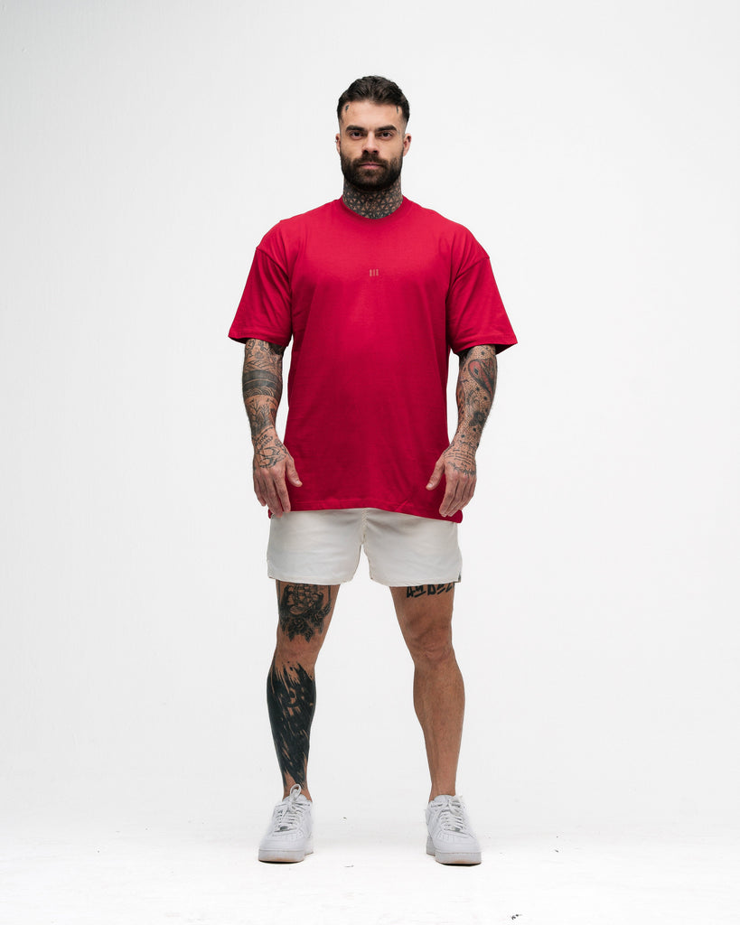 Camiseta Oversized Symbol Vermelho Mith