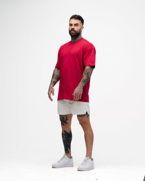 Camiseta Oversized Symbol Vermelho Mith