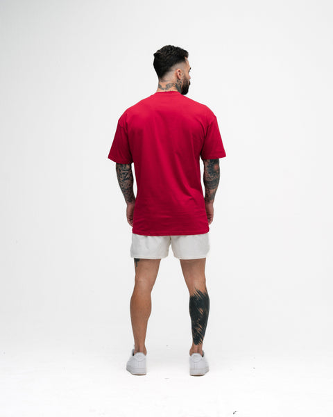 Camiseta Oversized Symbol Vermelho Mith
