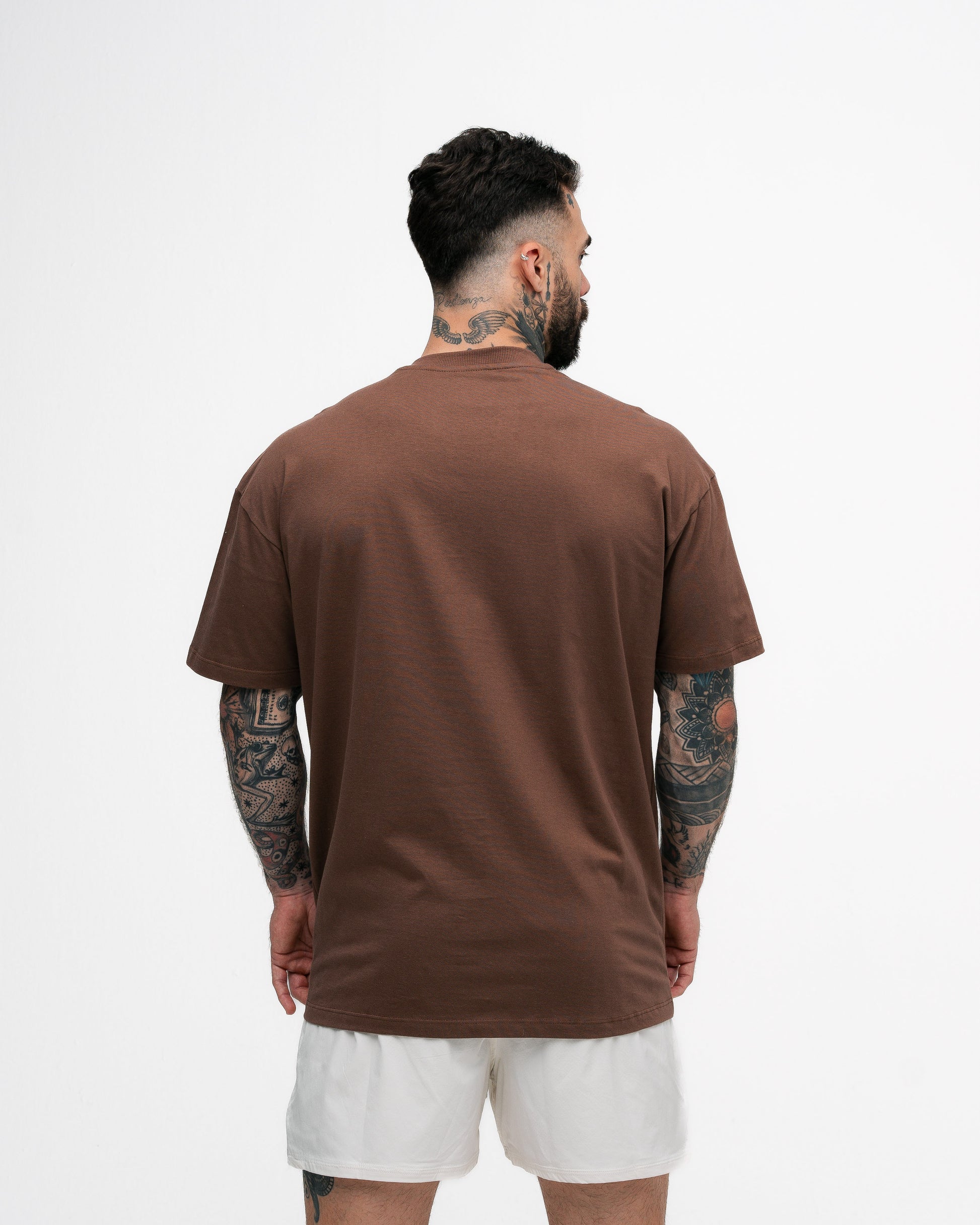 Camiseta Oversized Symbol Dark Brown Mith