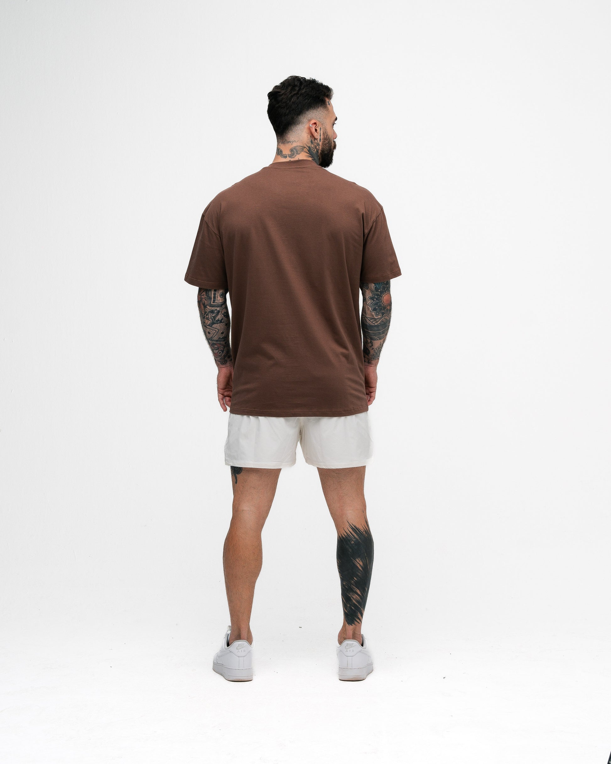 Camiseta Oversized Symbol Dark Brown Mith