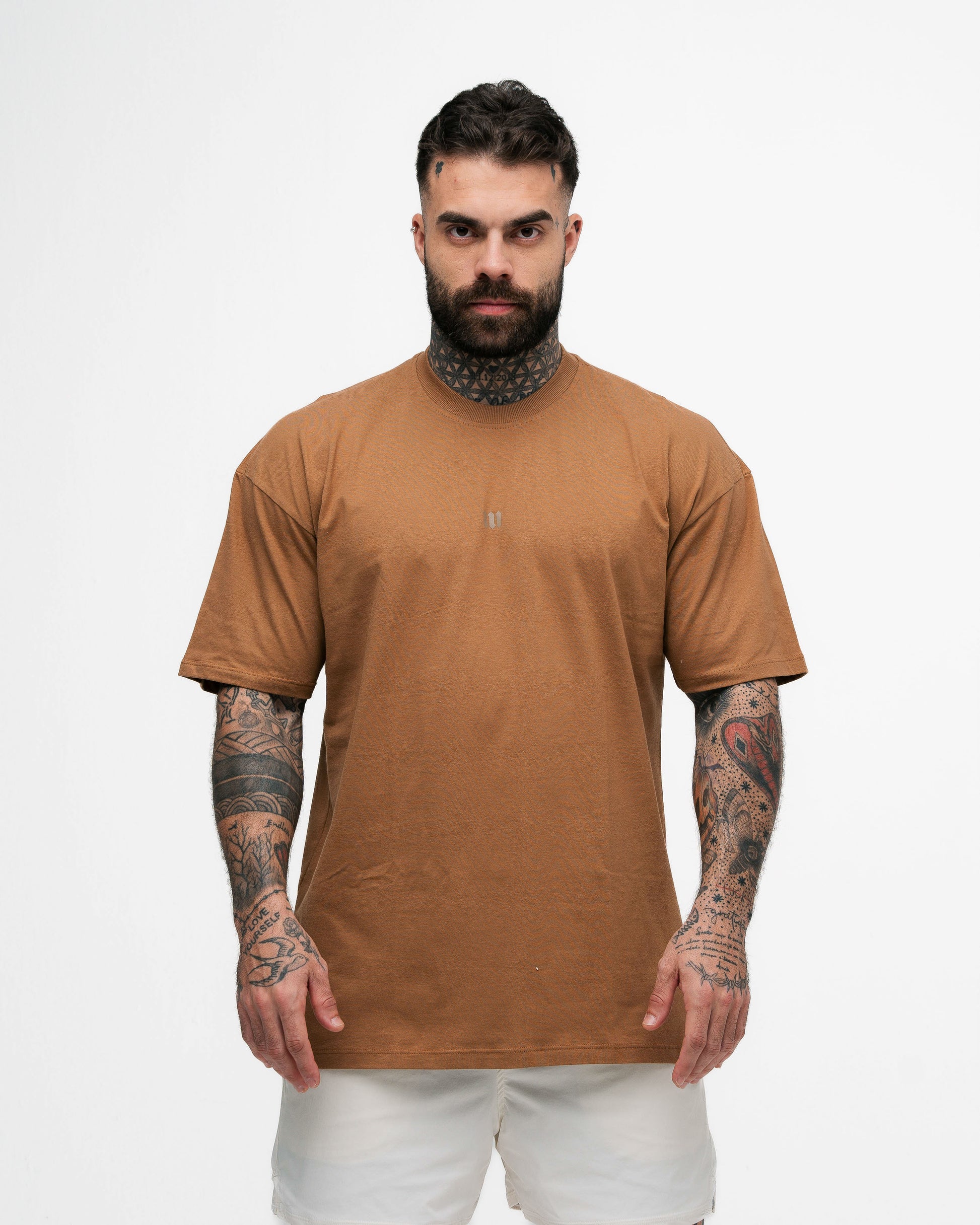Camiseta Oversized Symbol Marrom Mith