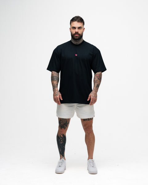Camiseta Oversized Mith Nation Cubic Preto