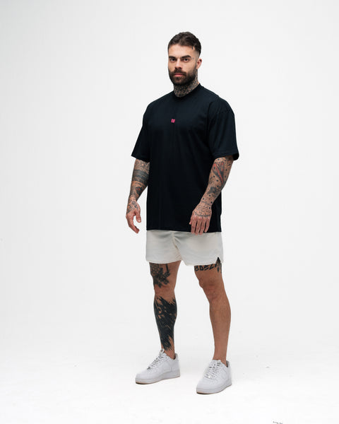 Camiseta Oversized Mith Nation Cubic Preto