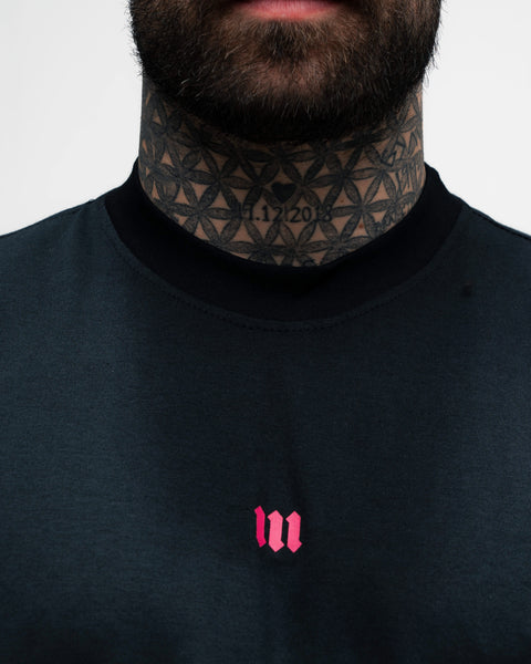 Camiseta Oversized Mith Nation Cubic Preto