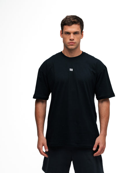 Camiseta Oversized Mith Nation Comb Preto