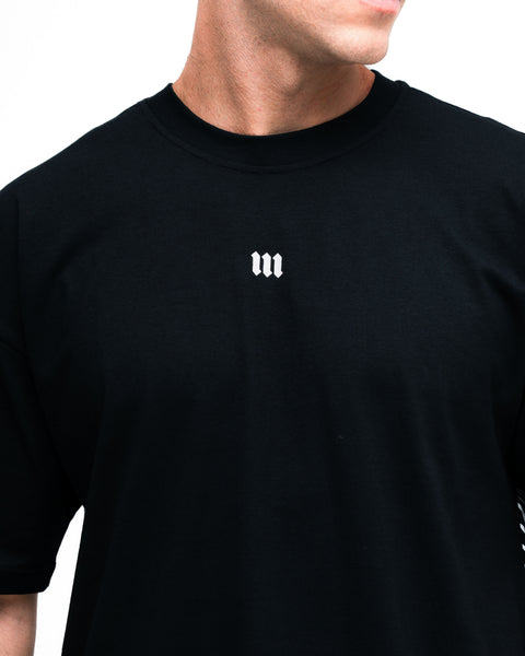 Camiseta Oversized Mith Nation Comb Preto