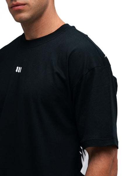 Camiseta Oversized Mith Nation Comb Preto