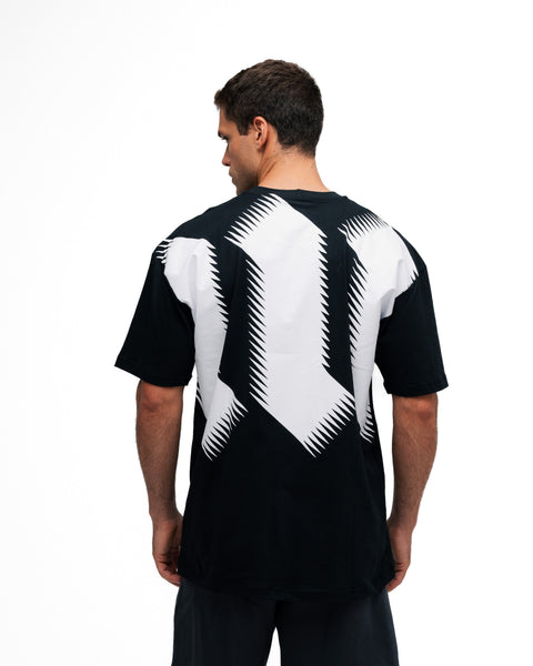 Camiseta Oversized Mith Nation Comb Preto