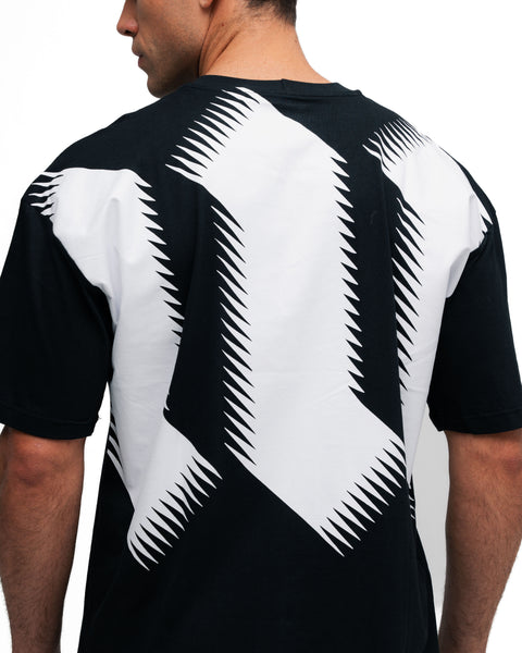 Camiseta Oversized Mith Nation Comb Preto