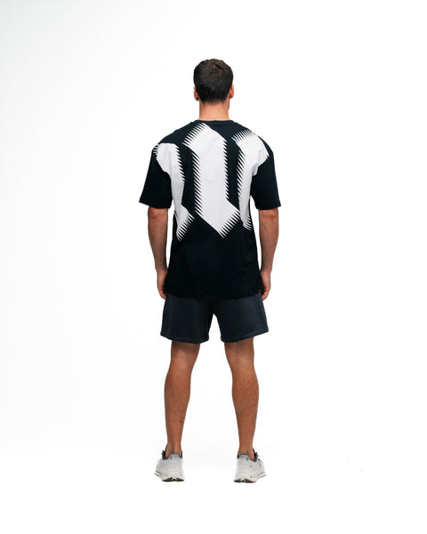 Camiseta Oversized Mith Nation Comb Preto