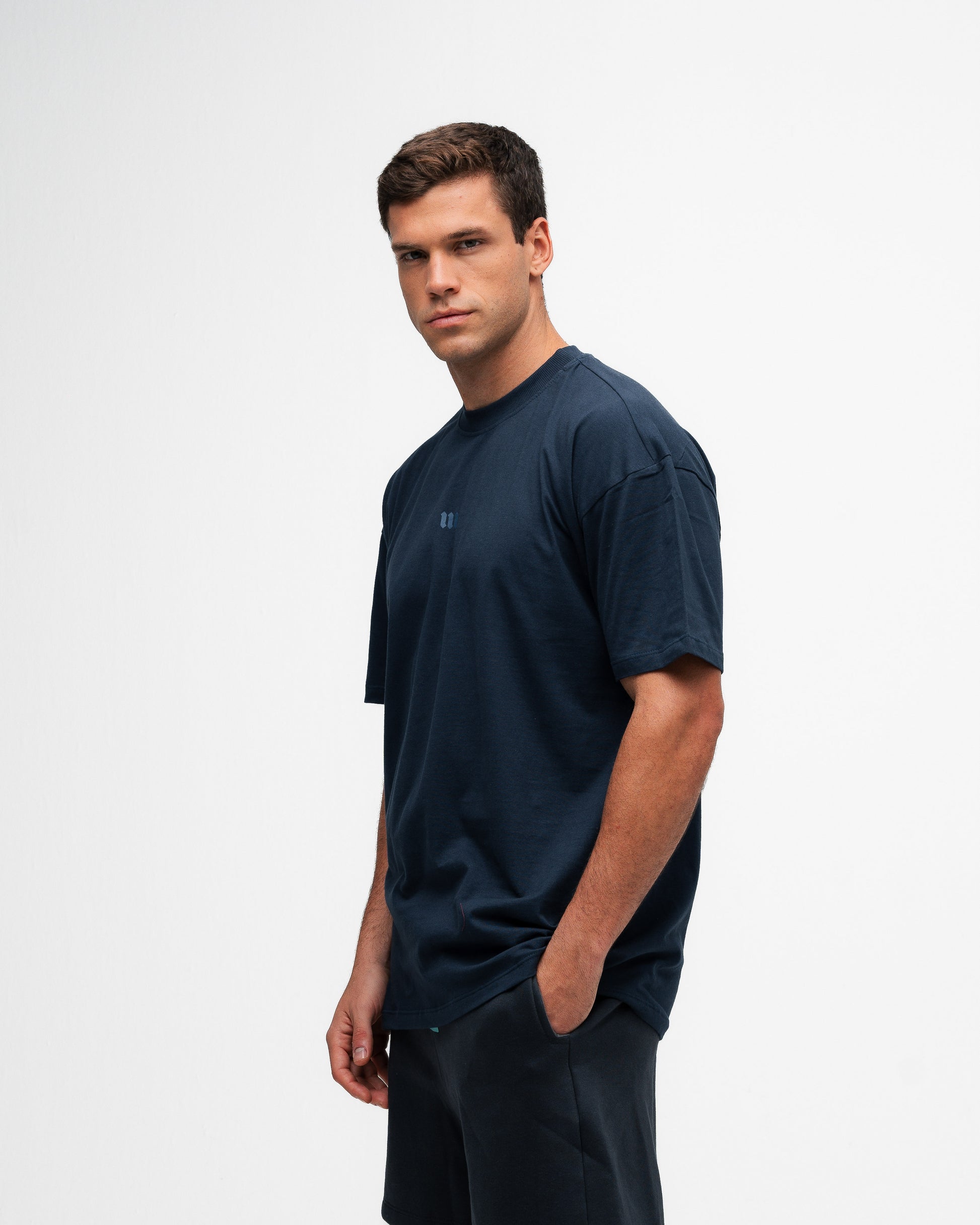 Camiseta Oversized Symbol Marinho Mith