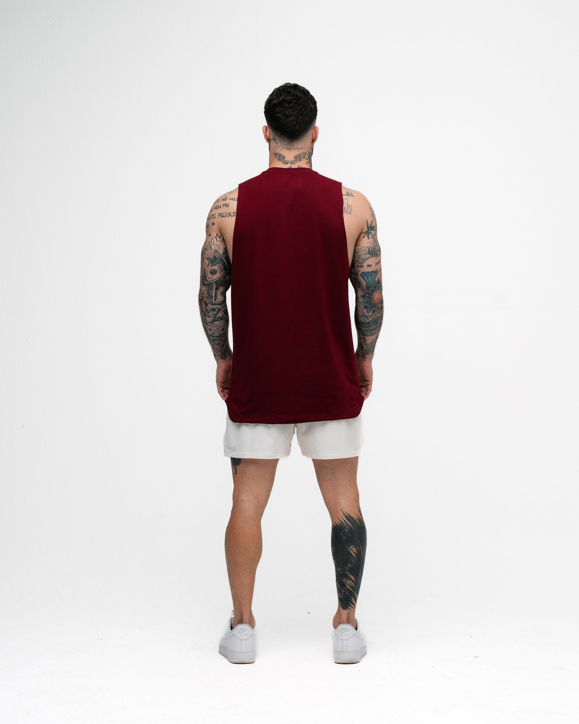 Regata Cut Off Mith Nation Aesthetics or Nothing Bordô