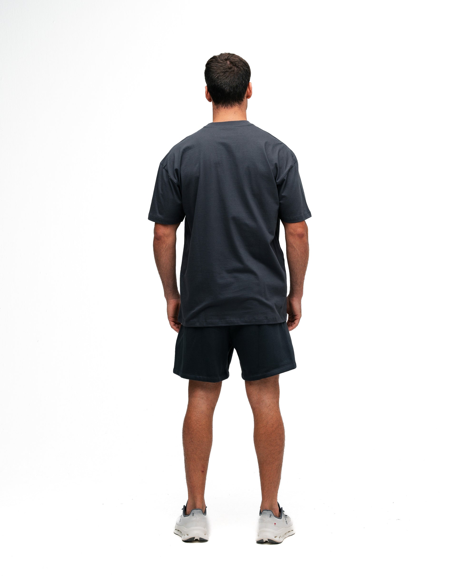 Camiseta Oversized Mith Nation Adornment Chumbo