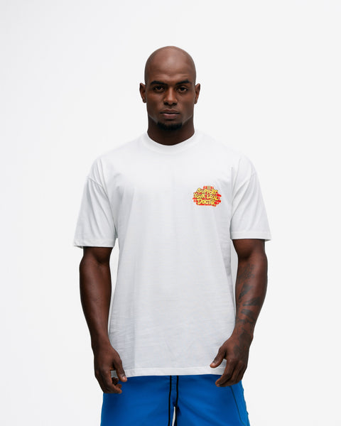 Camiseta Oversized Comam Frutas Support Your Local Off White