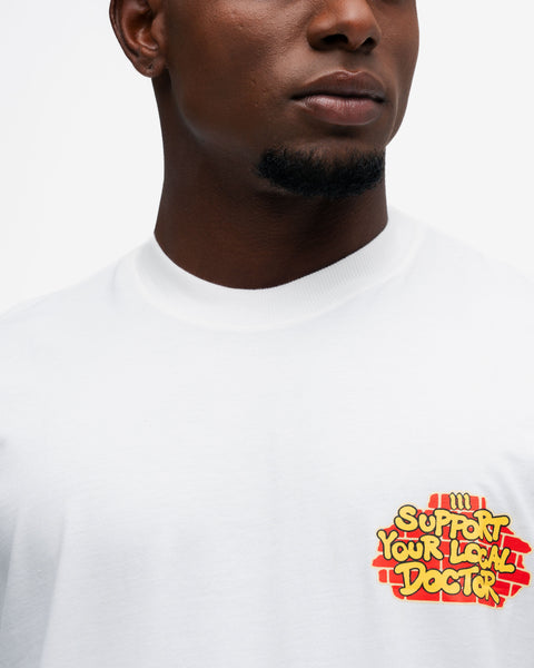 Camiseta Oversized Comam Frutas Support Your Local Off White