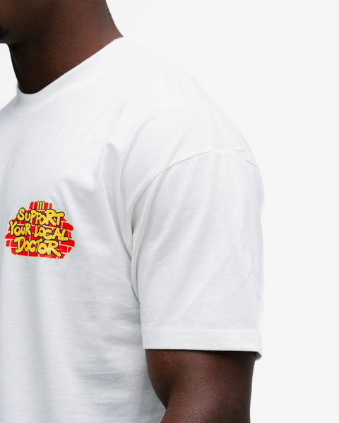 Camiseta Oversized Comam Frutas Support Your Local Off White