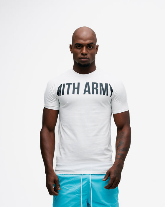 Camiseta Raglan Mith Nation Off White