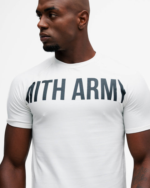 Camiseta Raglan Mith Nation Off White