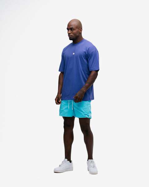 Camiseta Oversized Mith Nation Scribble Roxo