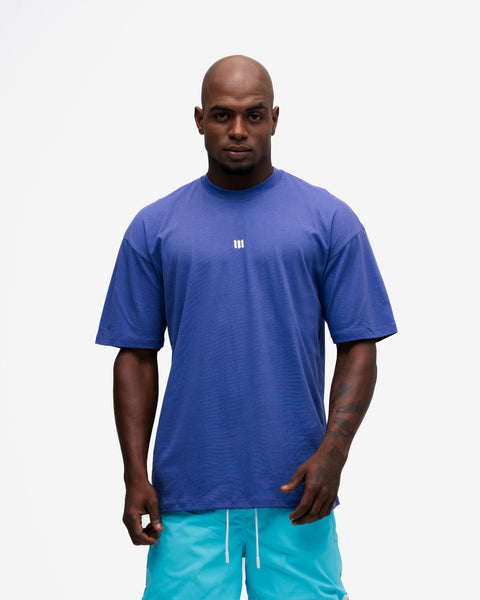 Camiseta Oversized Mith Nation Scribble Roxo