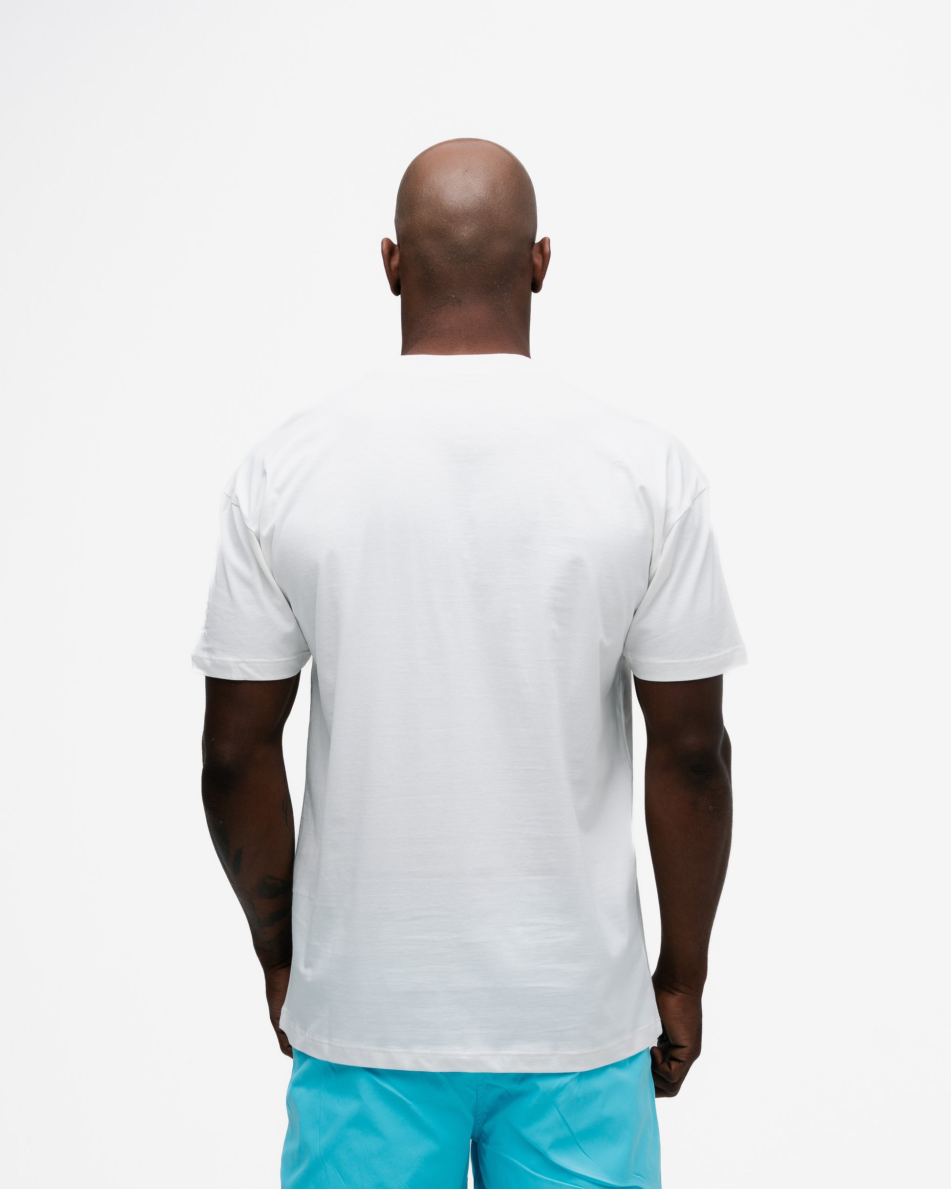 Camiseta Oversized Mith Nation Adornment Off White