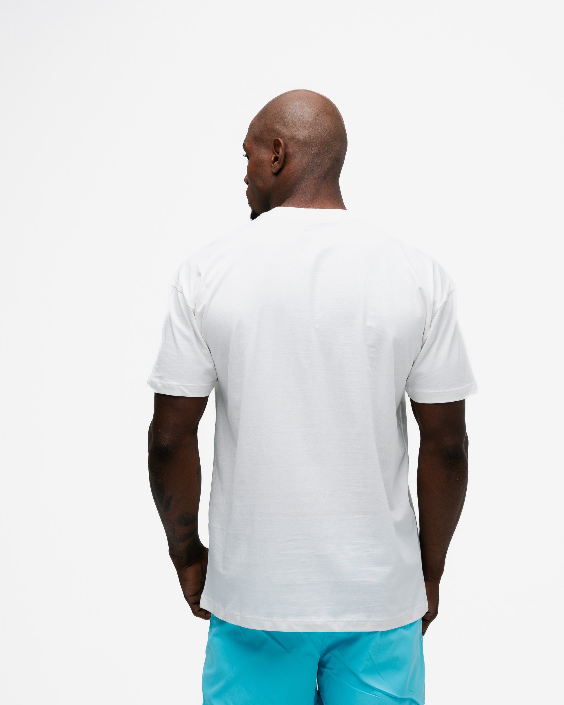 Camiseta Oversized Mith Nation Adornment Off White