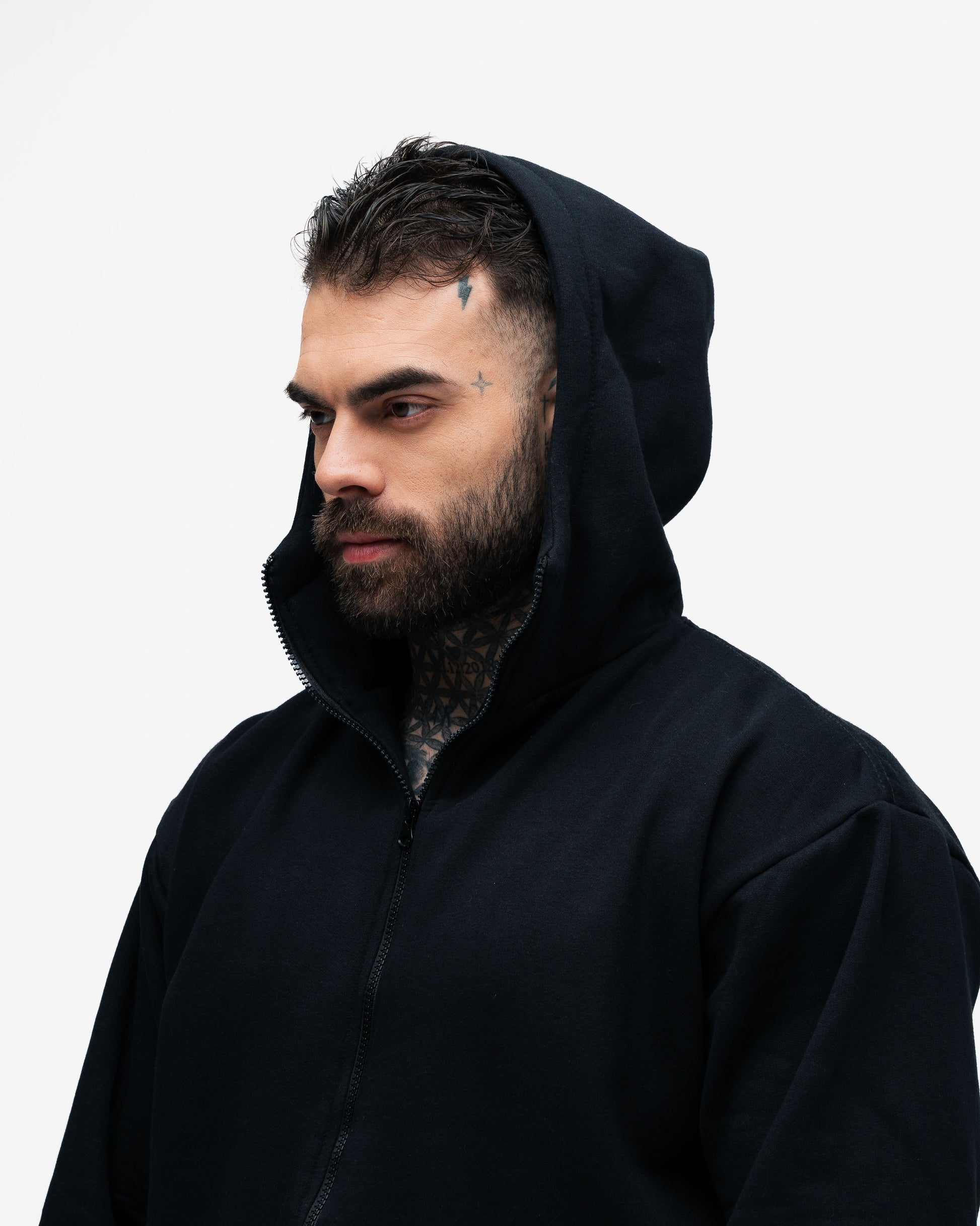 Jaqueta de Moletom Cloud Preto