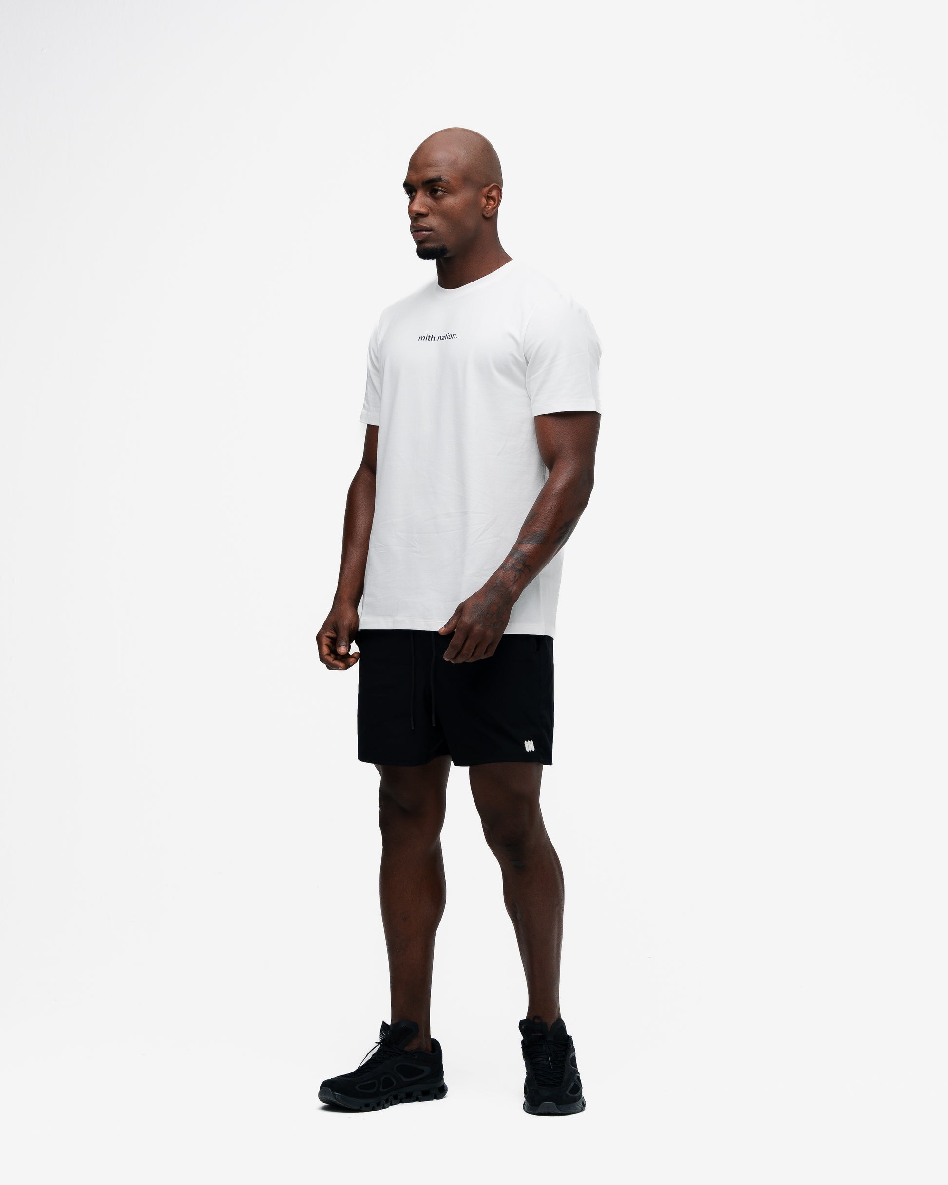 Camiseta Mith Nation Logo Off White