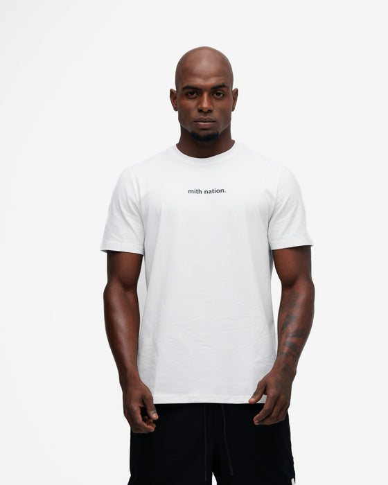 Camiseta Mith Nation Logo Off White