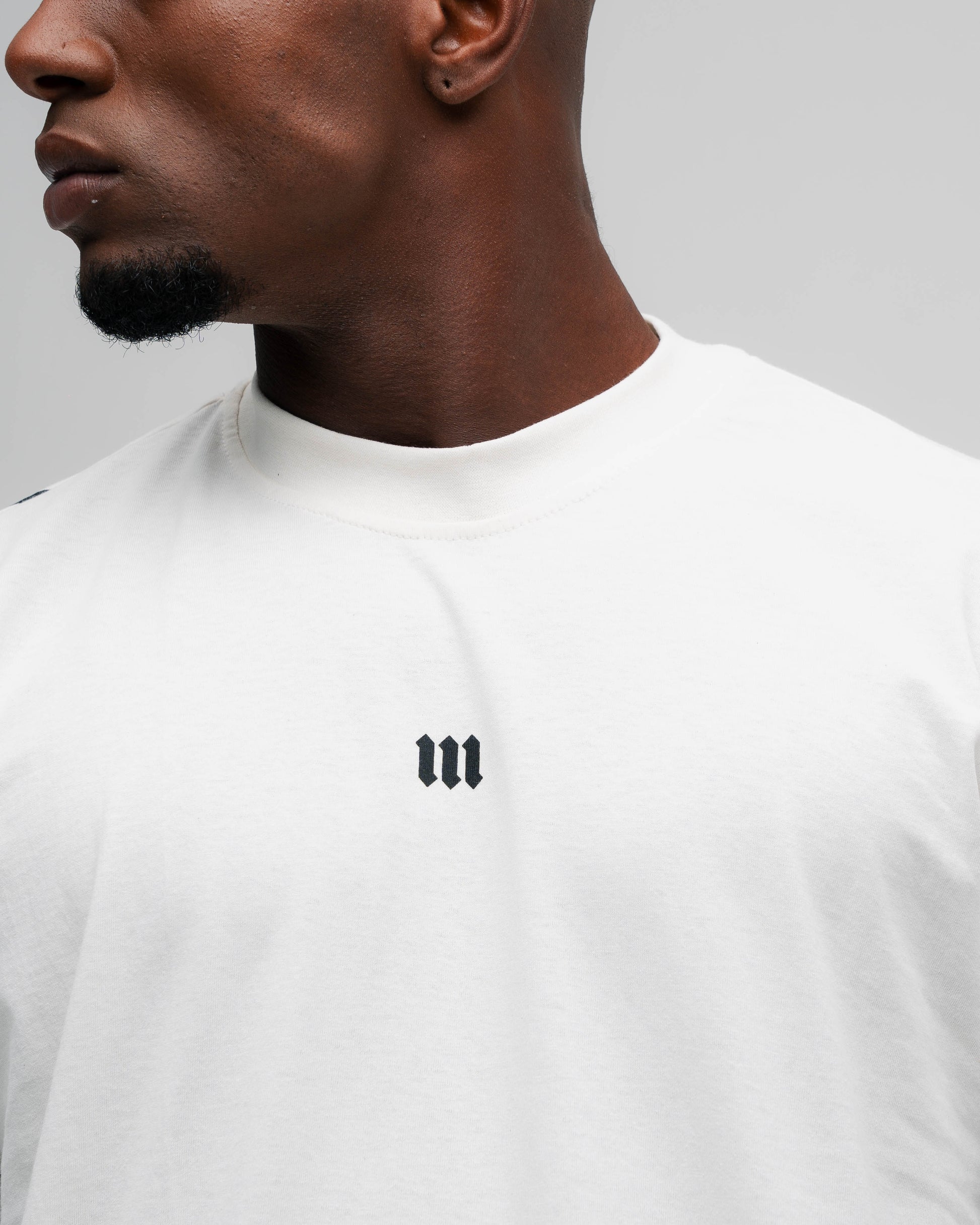 Camiseta Oversized Mith Nation Comb Off White