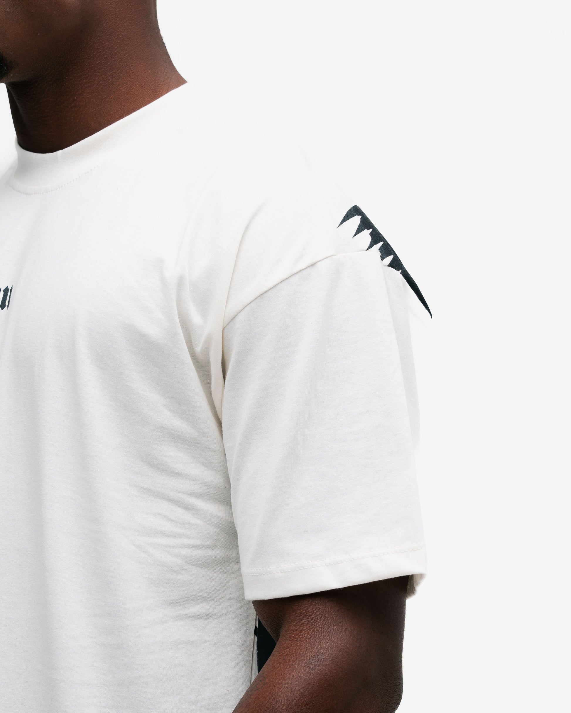 Camiseta Oversized Mith Nation Comb Off White