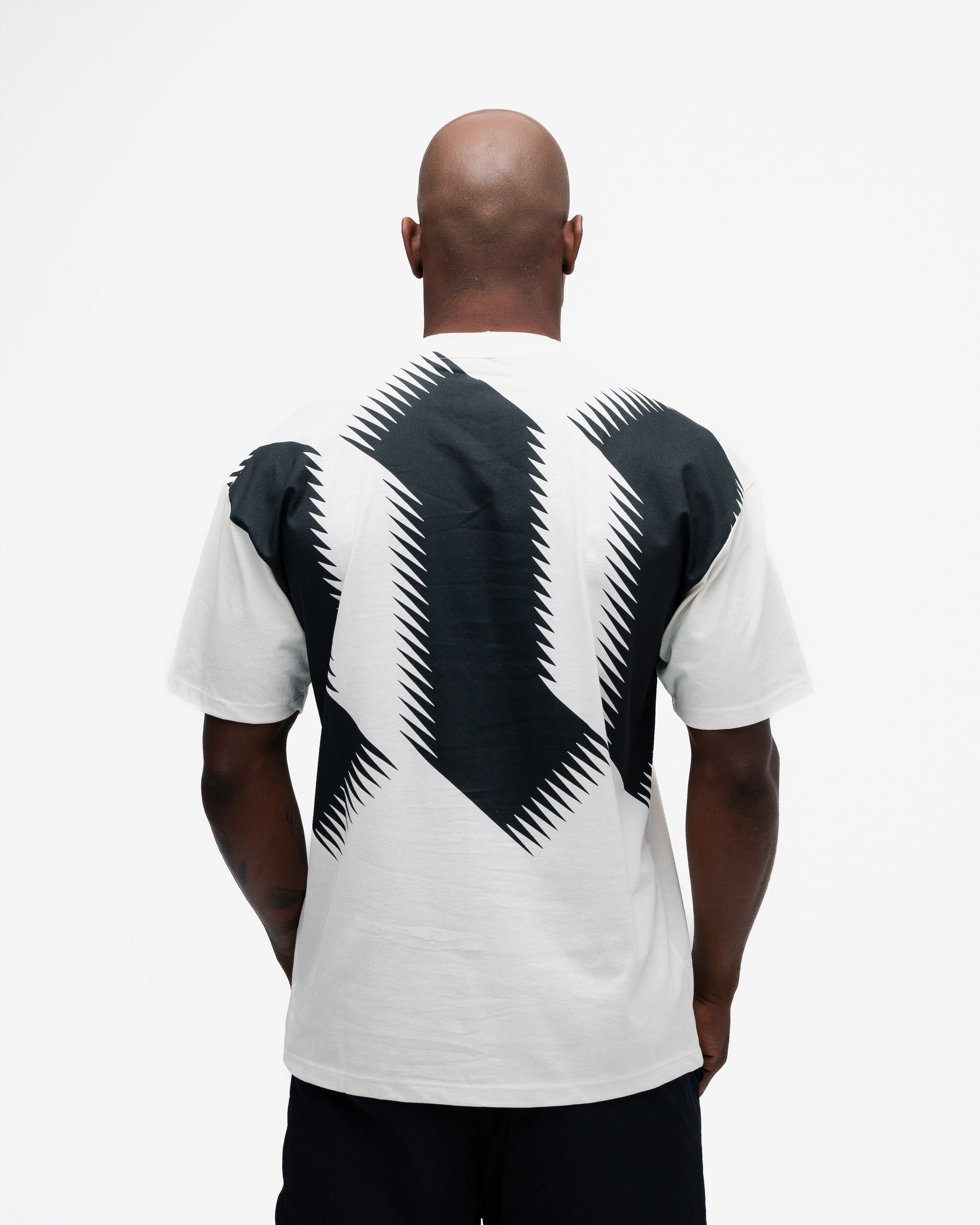 Camiseta Oversized Mith Nation Comb Off White