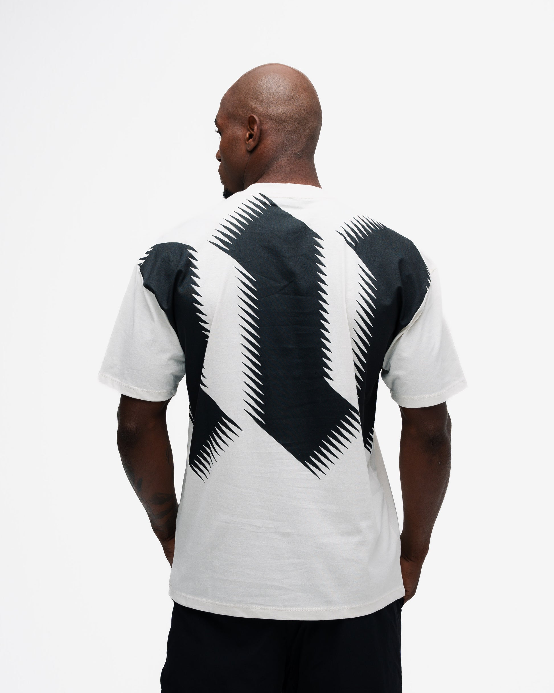 Camiseta Oversized Mith Nation Comb Off White