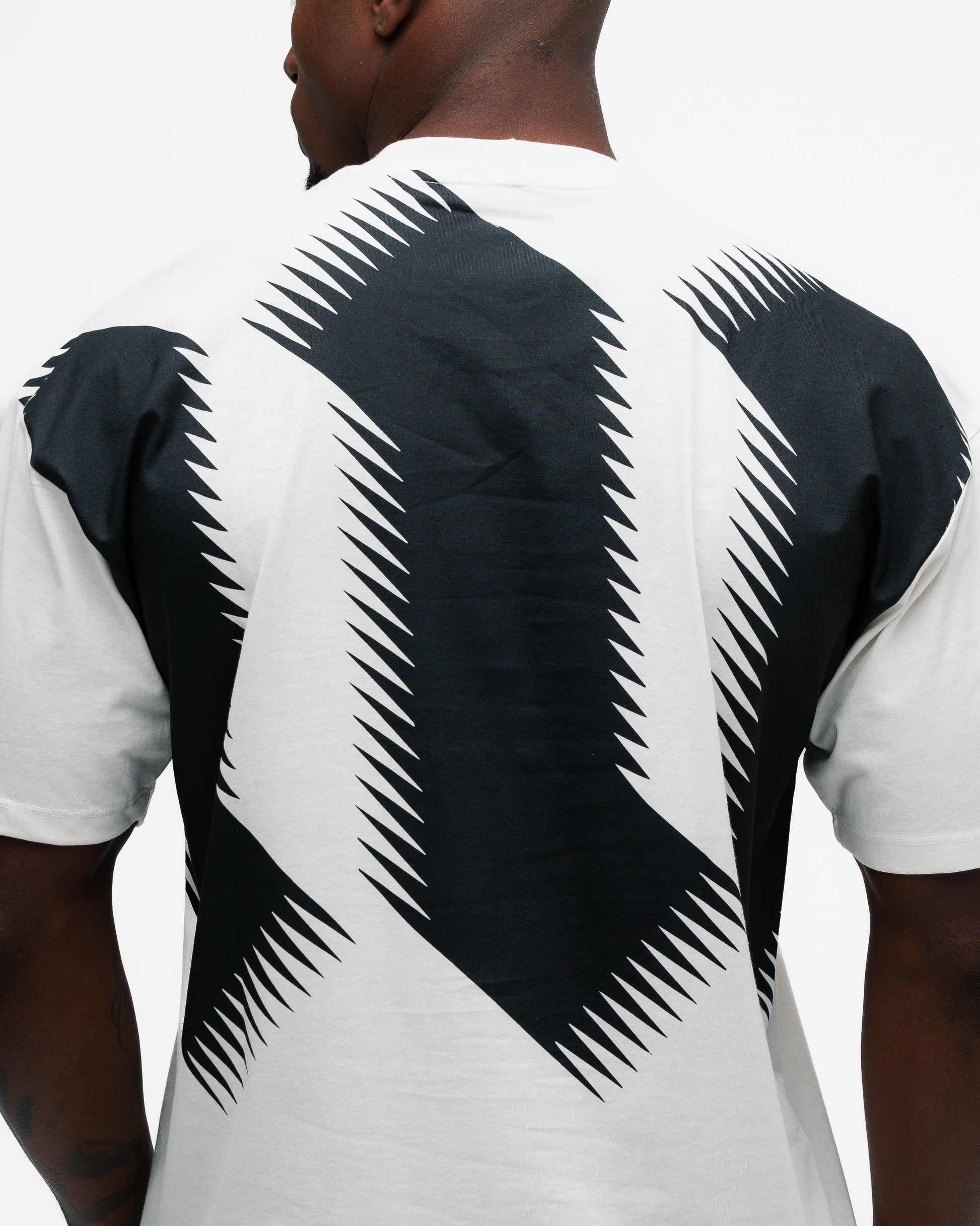 Camiseta Oversized Mith Nation Comb Off White