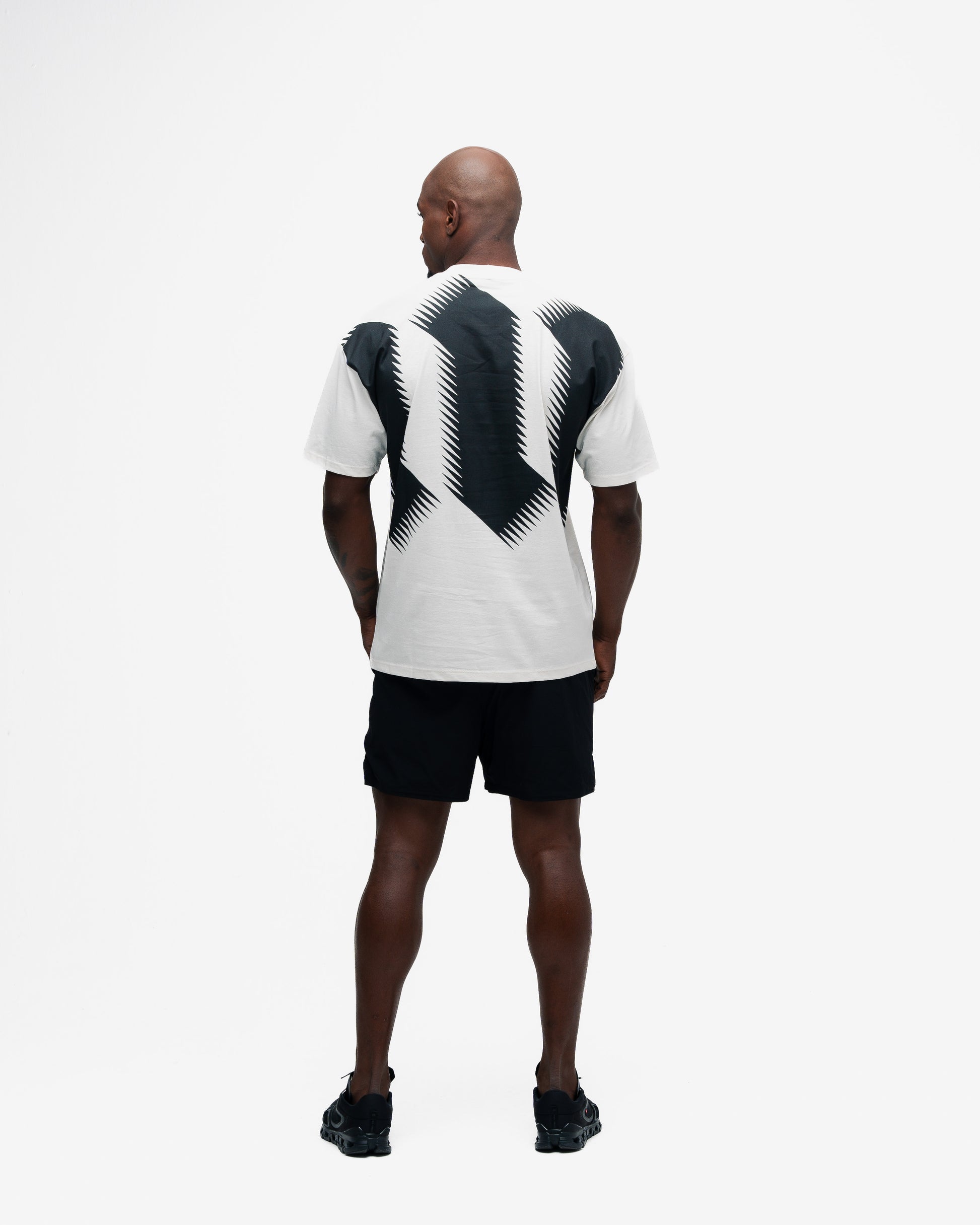 Camiseta Oversized Mith Nation Comb Off White
