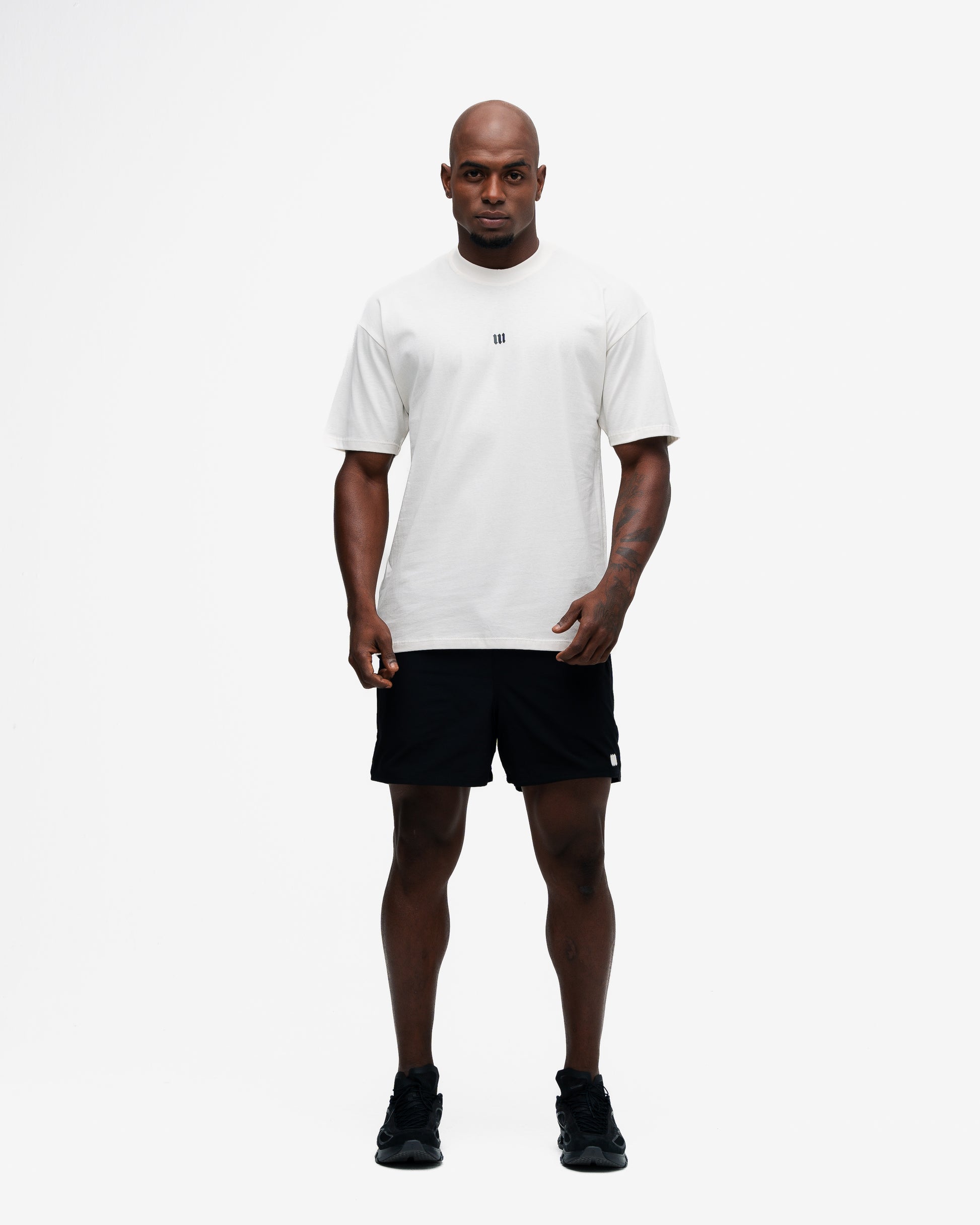 Camiseta Oversized Mith Nation Blur Off White