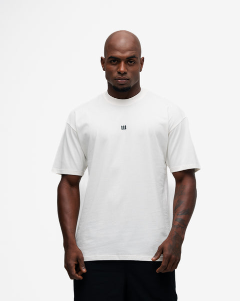 Camiseta Oversized Mith Nation Blur Off White