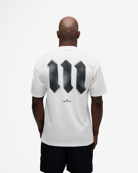 Camiseta Oversized Mith Nation Blur Off White