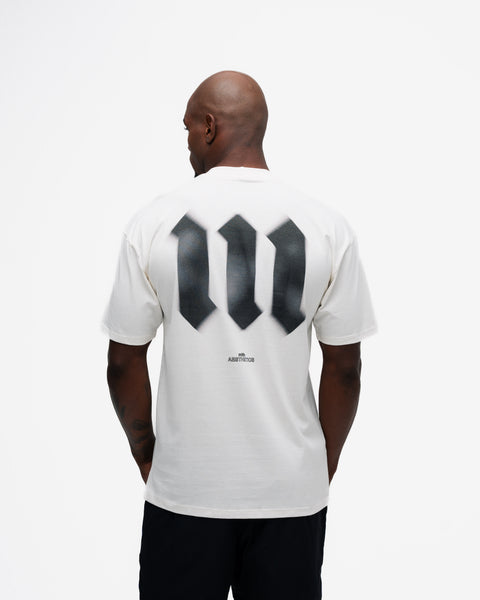 Camiseta Oversized Mith Nation Blur Off White