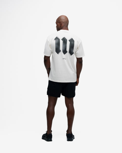 Camiseta Oversized Mith Nation Blur Off White