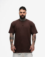 Camiseta Oversized Mith Nation Adornment Marrom