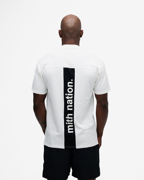 Camiseta Oversized Mith Nation Clipping Off White