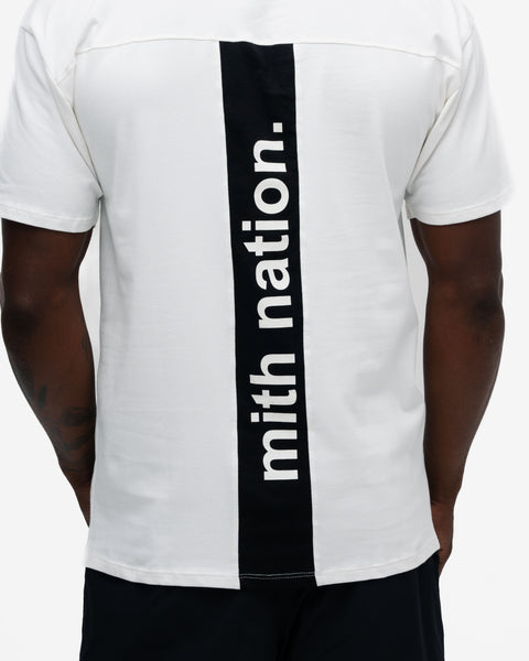 Camiseta Oversized Mith Nation Clipping Off White