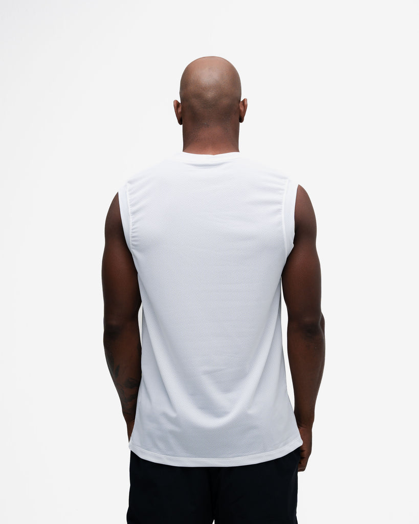Regata Drop Shoulder Slevelles Mith Nation Dri-fit Branco