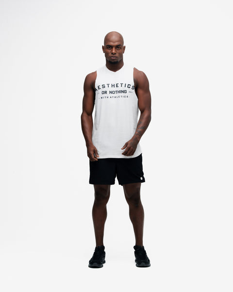 Regata Cut Off Mith Nation Aesthetics or Nothing Off White