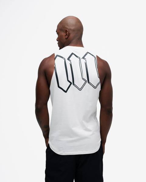 Regata Cut Off Mith Nation Doodle Off White