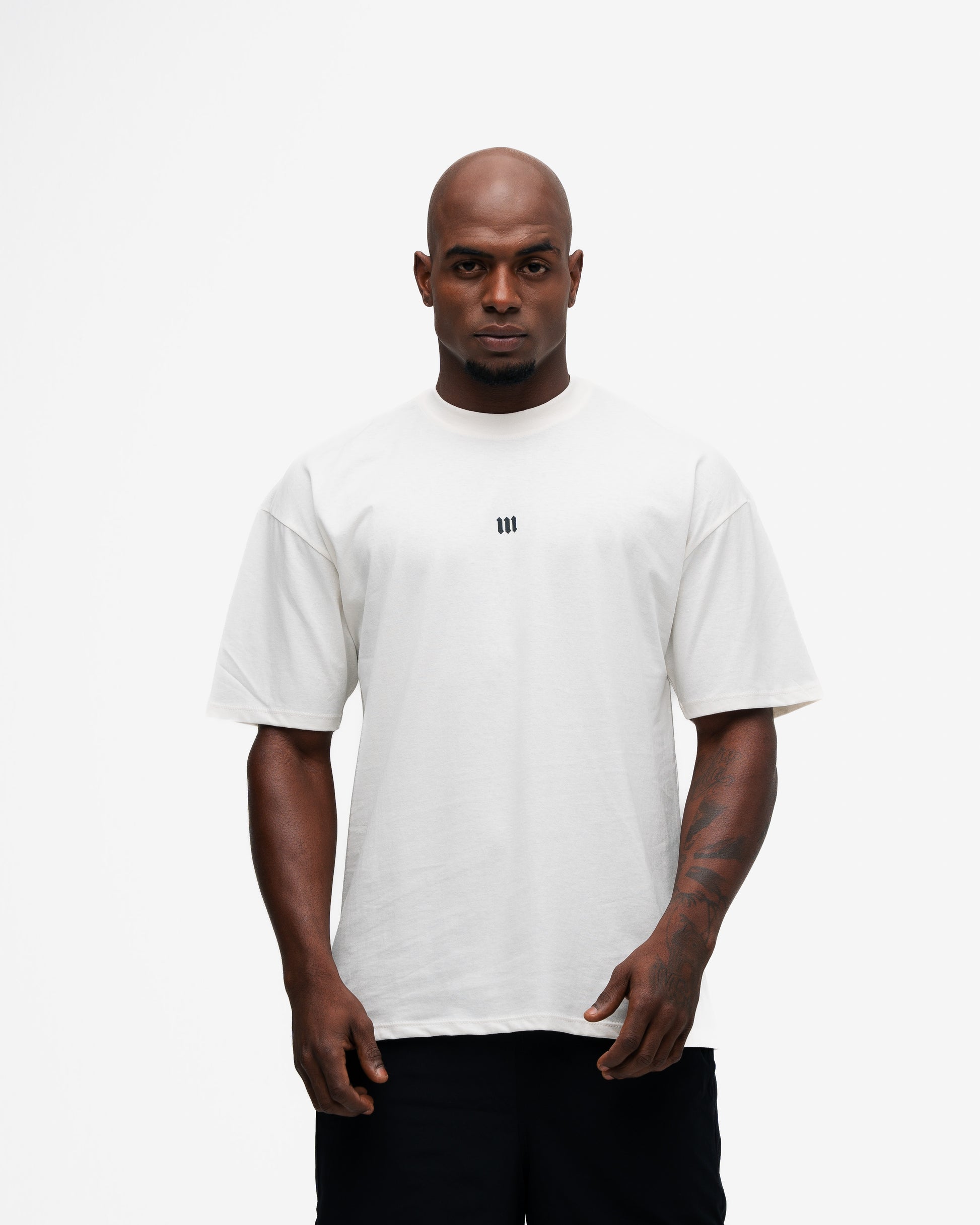 Camiseta Oversized Mith Nation Training Club Off White