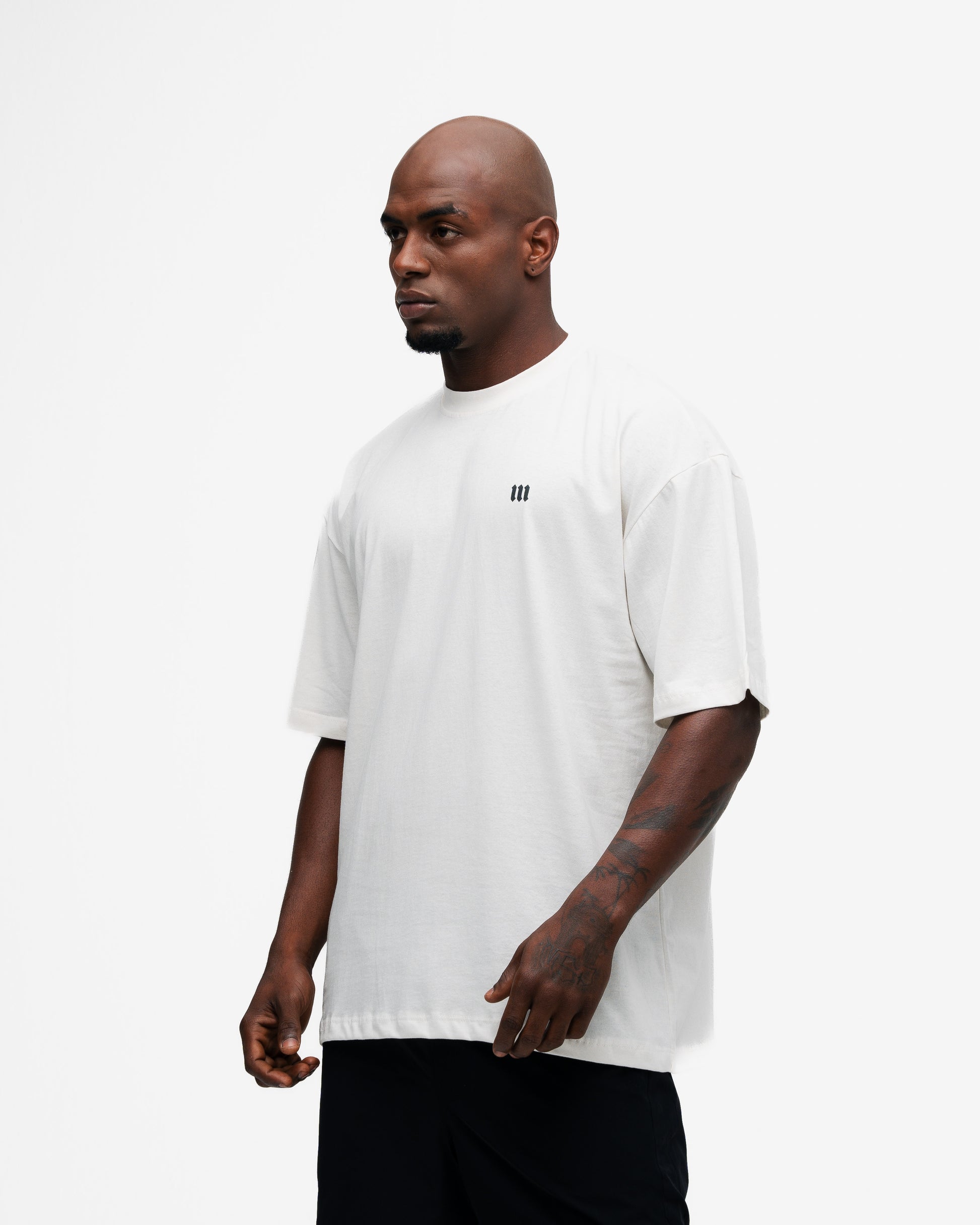 Camiseta Oversized Mith Nation Training Club Off White
