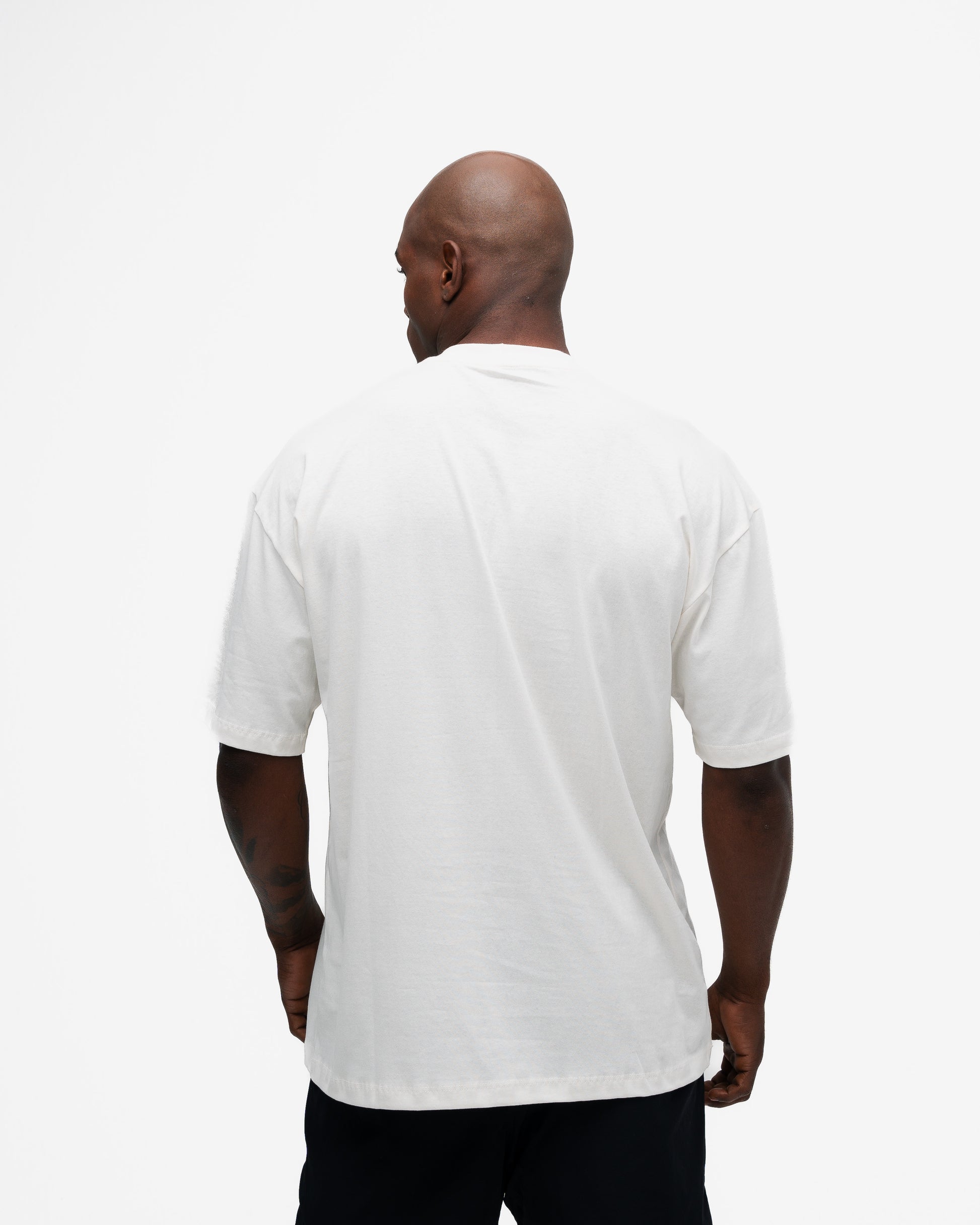 Camiseta Oversized Mith Nation Training Club Off White